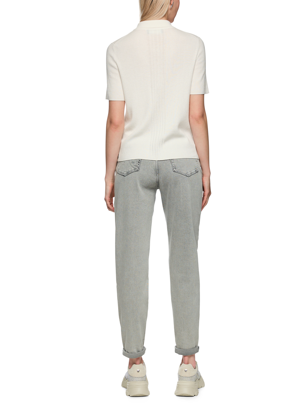 Поло из шерсти и кашемира