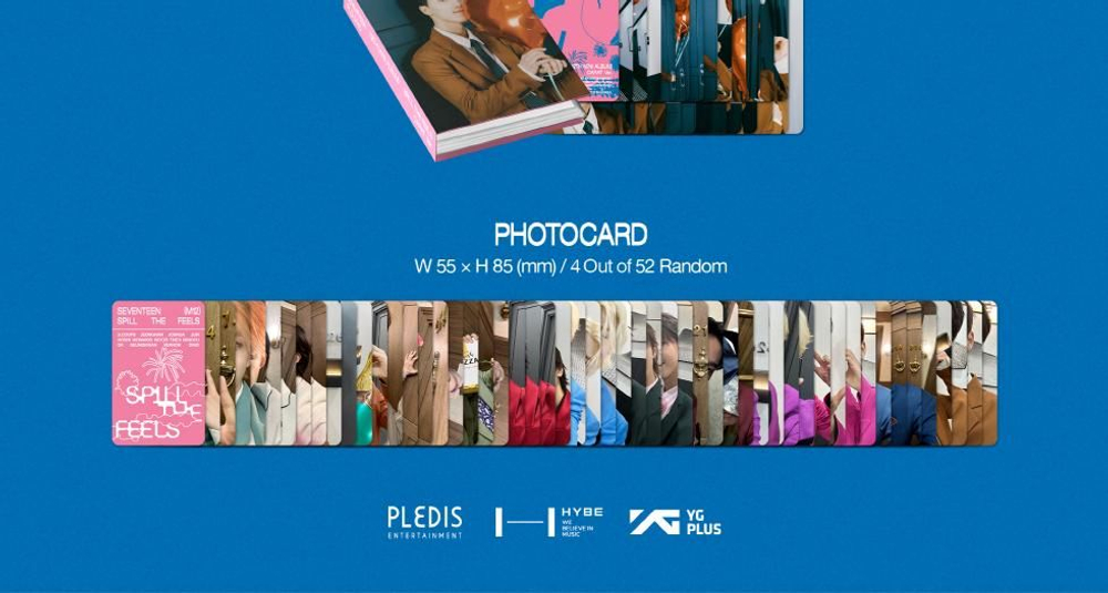Альбом SEVENTEEN - SPILL THE FEELS 12th Mini Album CARAT RANDOM Version