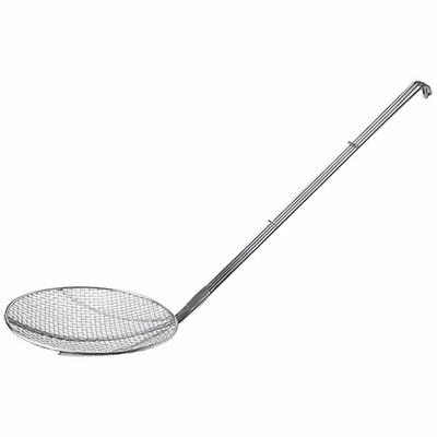 Шумовка «Проотель»;сталь нерж.;D=14,L=36см;металлич. (Цвет: серебристый)