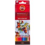 Карандаши акварельные 18 цветов Koh-i-noor Mondeluz