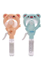 Мыльные пузыри Мишка с вентилятором 23см, 1135