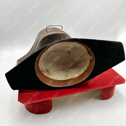 Английская двууголка (bicorn) в металлическом кофре. Фетр, кожа, ткань, бахрома. Великобритания. XIX