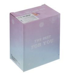 GAEM Кружка с крышкой и трубочкой, 350 мл, L10 W6 H17,5 см, 4в.