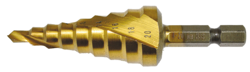 Ступенчатое сверло 4—20 мм Makita D-40185