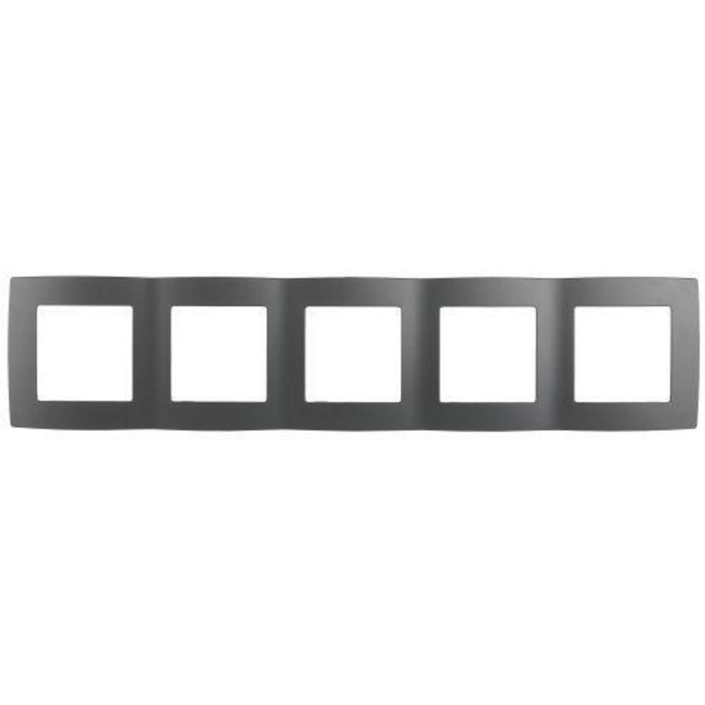 Рамка 5-м 12-5005-12 графит ЭРА Б0019382 Рамка 5-м 12-5005-12 графит ЭРА Б0019382