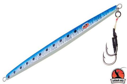 Пилькер ASARI Salty Hunter 300гр #01 sardine/blue