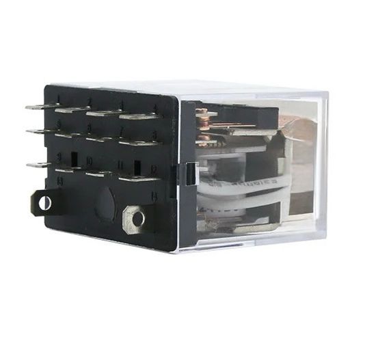 Реле электромагнитное HJQ-13F-4Z-220VAC  ( 4 группы )