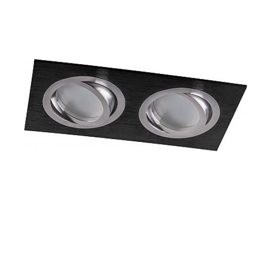 Встраиваемый светильник Feron DL2802 MR16 G5.3 черный