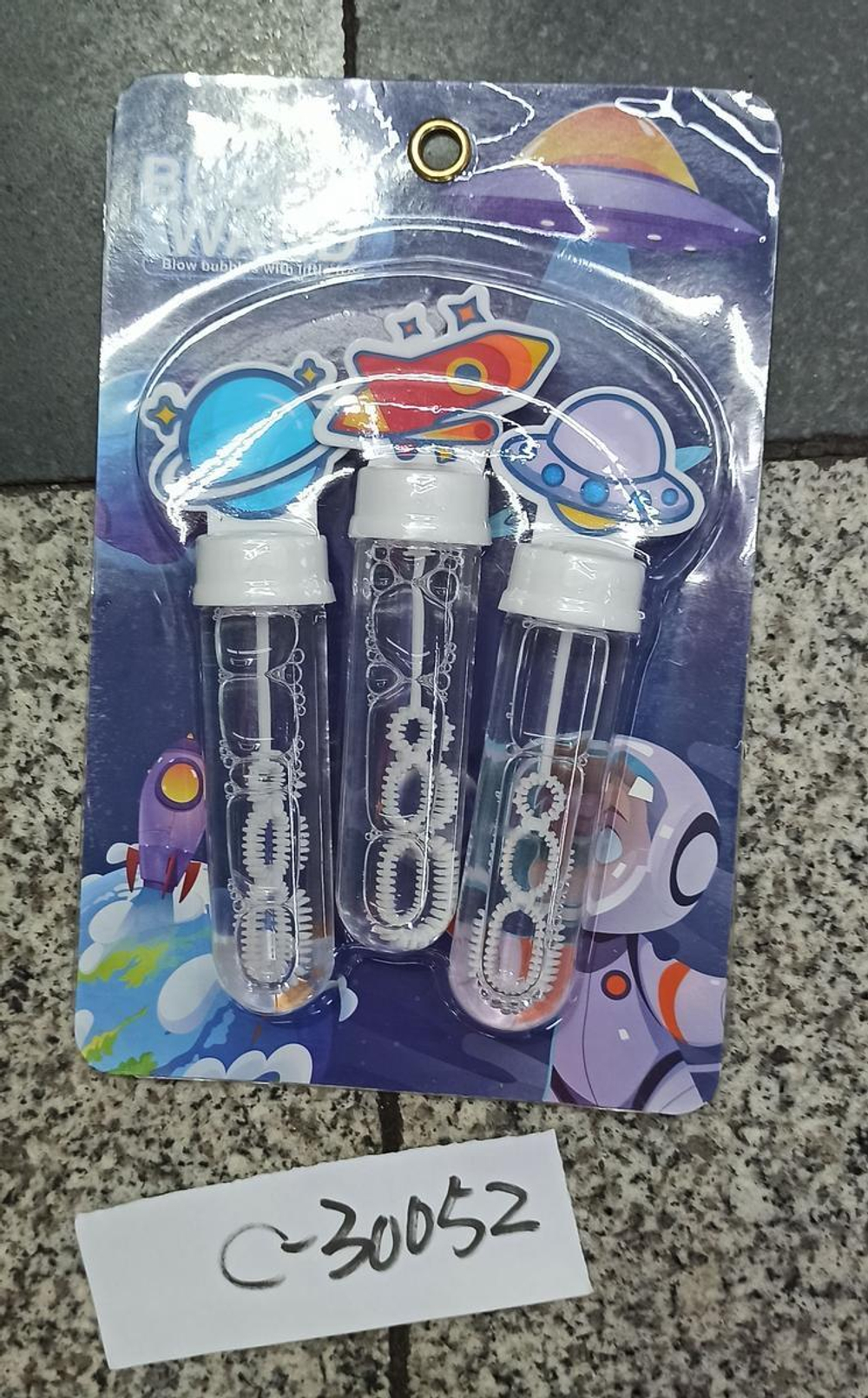 Набор мыльных пузырей Космос 13 СМ, 3 шт в наборе, 23Х14 СМ, с-30052