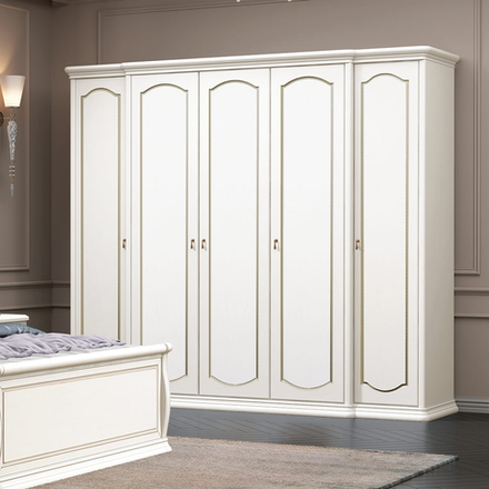 ЛУИДЖИ Шкаф для одежды 5-дв.