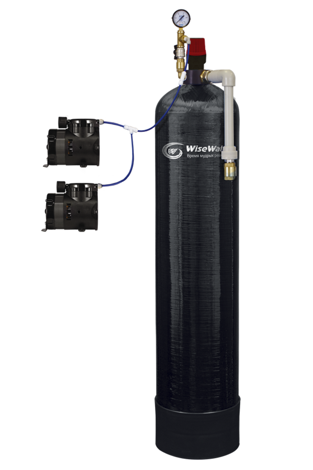 Система напорной аэрации WiseWater 1.5" 2хLP, KAC2 WWAP-1665 AP(х2-1.5")BK
