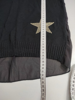 Джемпер Cristina Gavioli черный 44 размер, новый