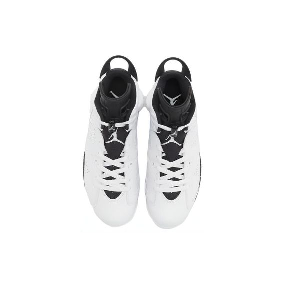 Jordan Air Jordan 6 Винтажные баскетбольные кроссовки MID Топ Белый черный Мужские