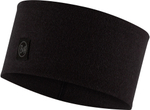 Шерстяная повязка на голову Buff Headband Midweight Wool Solid Black