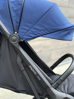 Детская прогулочная коляска Espiro Nox Серый (Silver Moon 27/2022)