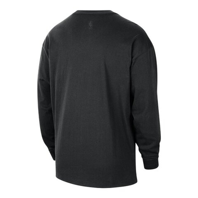 Баскетбольная футболка Nike NBA Courtside Premium Essential Golden State Warriors Black T-Shirt