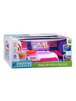 Игровая Касса Магазин игрушек со светом и звуком (888-47)