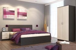 Шкаф двустворчатый без зеркала "Ронда" ШК-20