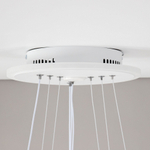 Citilux Неон Смарт CL731A330E RGB Умная подвесная люстра Белая