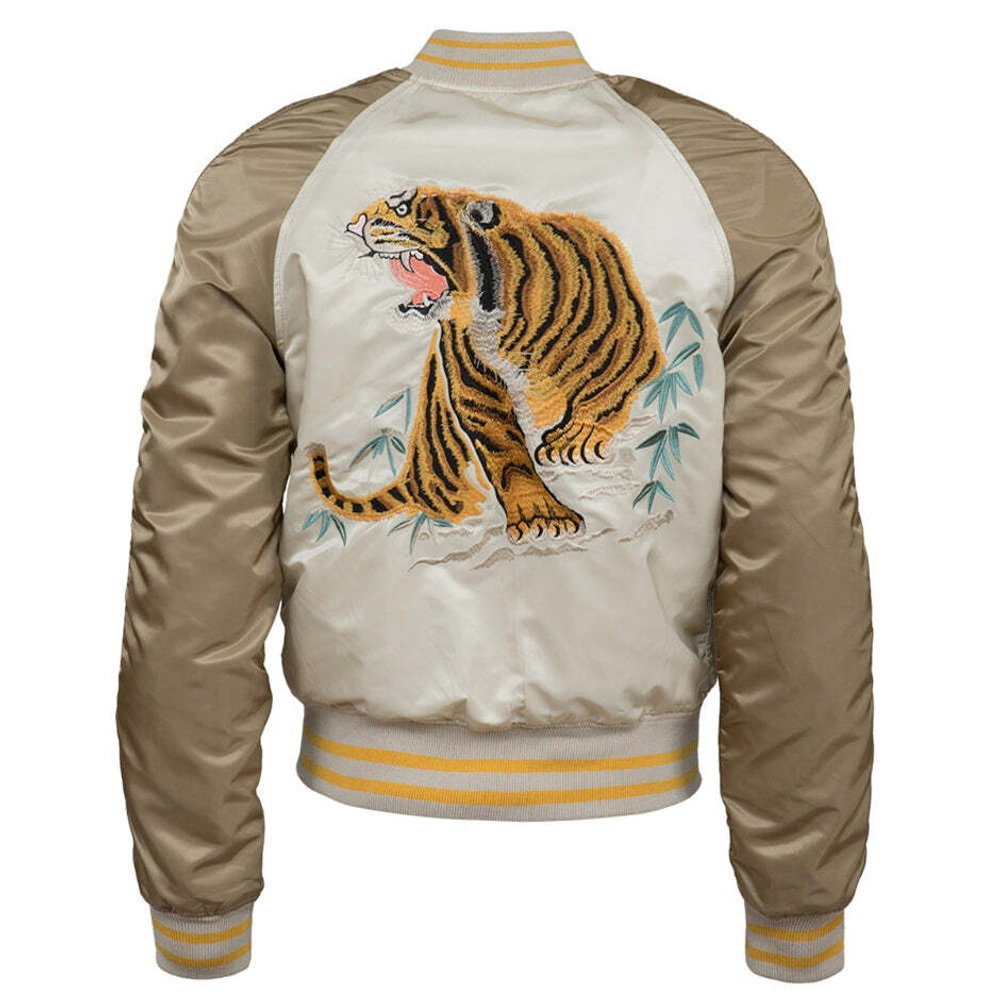 Куртка бомбер Alpha MA-1 Souvenir Tiger Flight Jacket