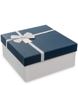 WF-79/3-A Коробка «Квадрат» цв.бел./син.