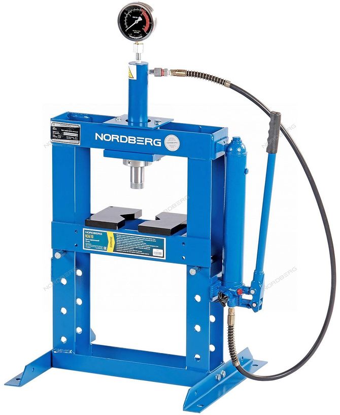 NORDBERG (N3610) Гидравлический пресс настольный, 10 т