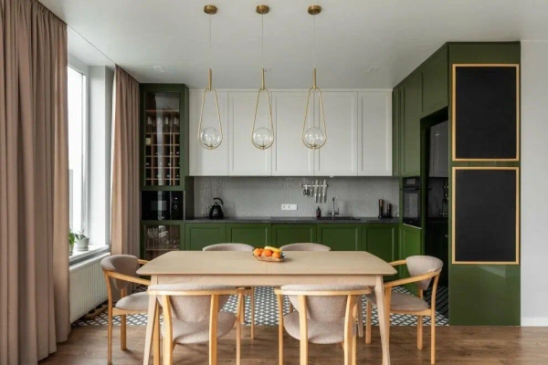 Примеры современных дизайнов кухонь из интернета