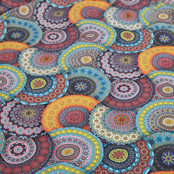 КРУГЛАЯ МОЗАИКА, отрез 60 см, 100% хлопок Handmade Fabrics 2