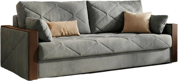 Диван-еврокнижка на металокаркассе "Вилла"