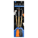 Набор художественных кистей 3шт. круглые № 1, 3, 5, нейлон "Арт-Братва 2" (Феникс+)