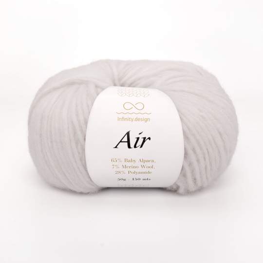 Пряжа Infinity Air (1015/Белый камень)