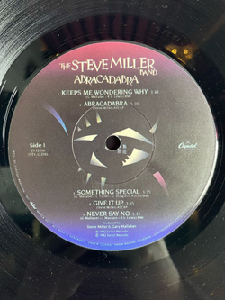 Винтажная виниловая пластинка LP The Steve Miller Band Abracadabra (USA 1982). Abracadabra