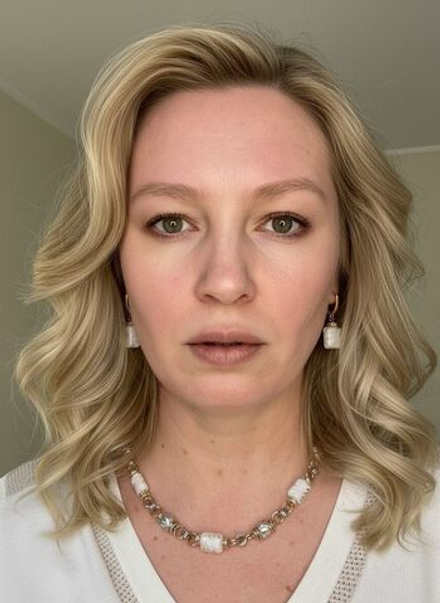 Комплект колье и серьги муранское стекло