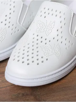 Мокасины летние с перфорацией