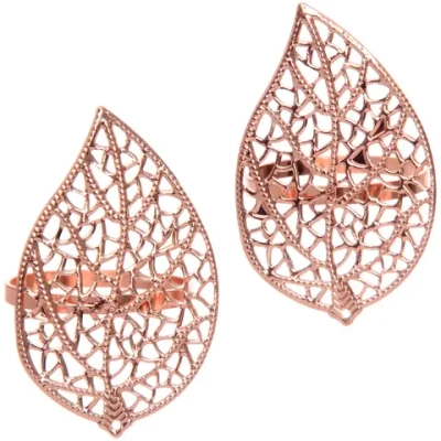 Набор колец для салфеток 2шт «Грация`», цвет розовое золото