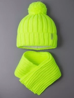 Шапка детская осенняя и шарф