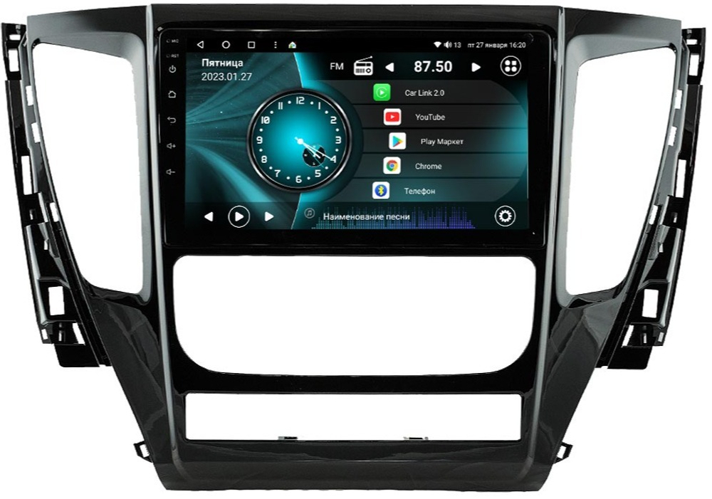 Магнитола для Mitsubishi Pajero Sport 3 2016-2020 АКПП - Vaycar VA47-1181 на Android 13, 8-ядер, 4G SIM-слот