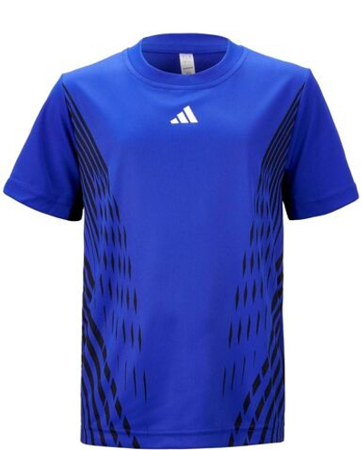 Детская теннисная футболка Adidas Boys Pro - Blue