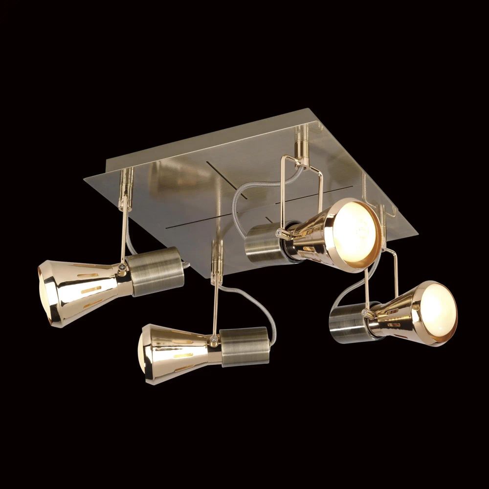 Citilux Марс CL527543 Спот поворотный Бронза Золото