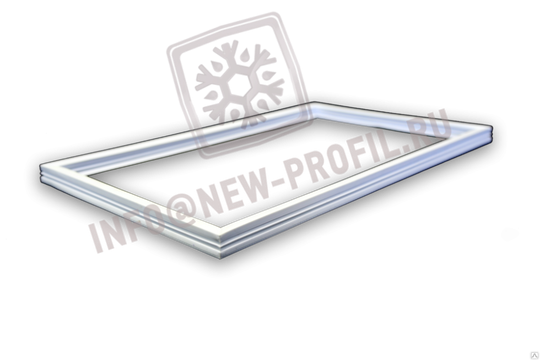 Уплотнитель 62*37 см для холодильника ЗиЛ 65 (средняя камера) Профиль 013