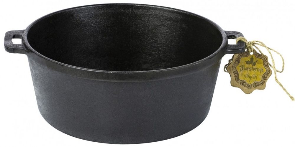 T401 Кастрюля чугунная литая 2л, 200*82