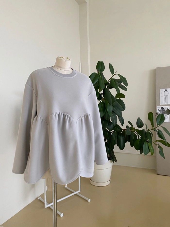 СВИТШОТ ШАРЛИ ДЫМЧАТЫЙ