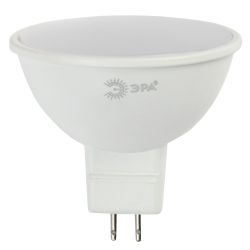 Лампа светодиодная ЭРА STD LED MR16-6W-860-GU5.3 6Вт софит холодный белый свет GU5.3 | Лампы cветодиодные Точечные (Софиты) (MR, PAR)