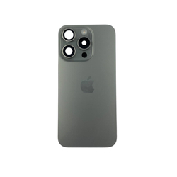Задняя крышка для Apple iPhone 15 Pro (Снятый) Натуральный Титан - OR