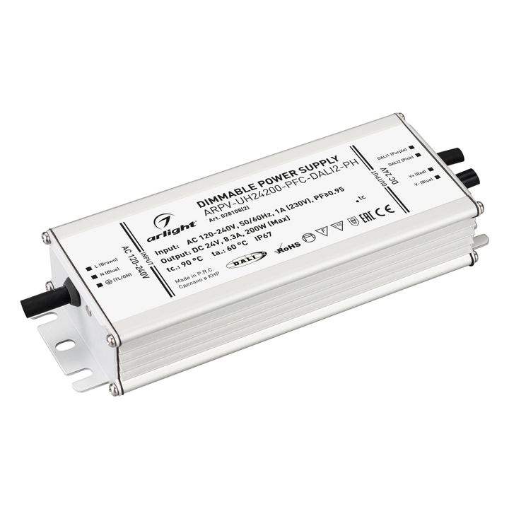 Блок питания Arlight ARPV-UH24200-PFC-DALI2-PH 028108(2)