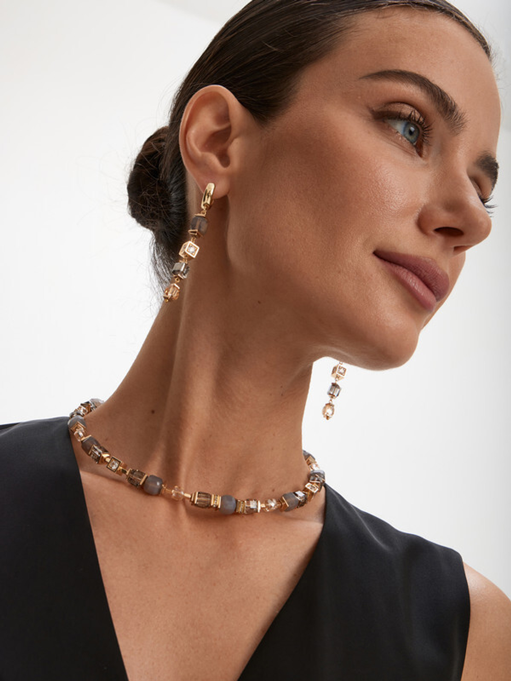 91001820 Серьги Selena Pearls