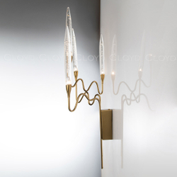 Бра Cloyd ZOAR W4 / выс. 60 см - латунь (арт.20392)