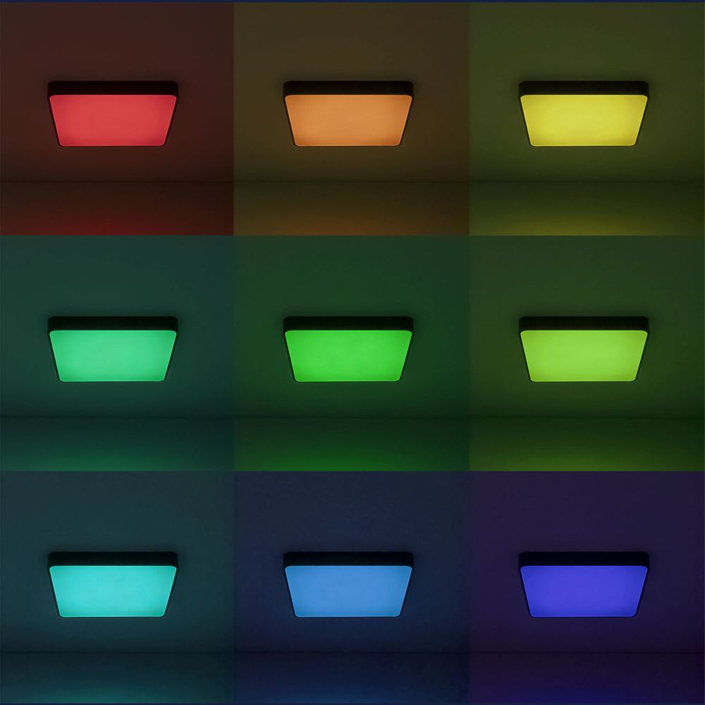 Citilux Купер CL724K95G1 LED RGB Светильник с пультом Чёрный