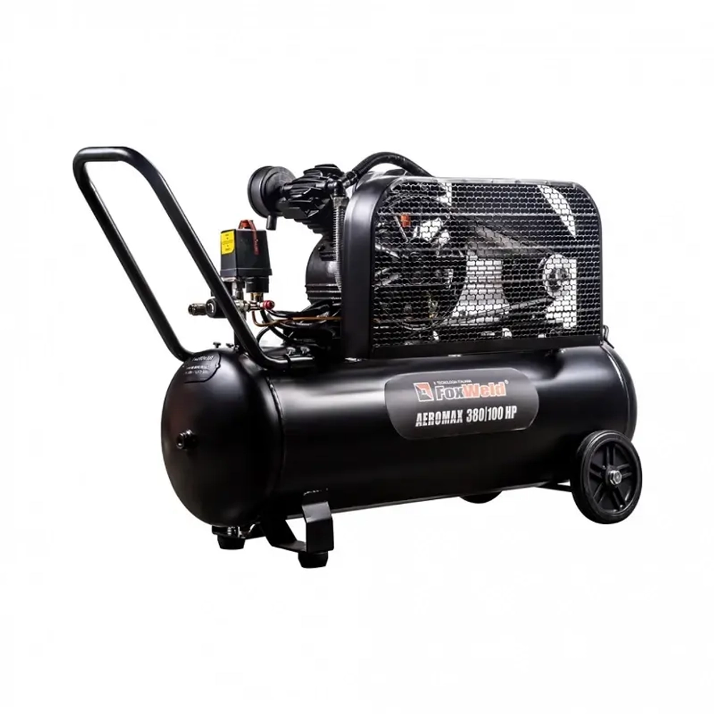 FoxWeld AEROMAX 380/100 HP масляный ременной компрессор 7068