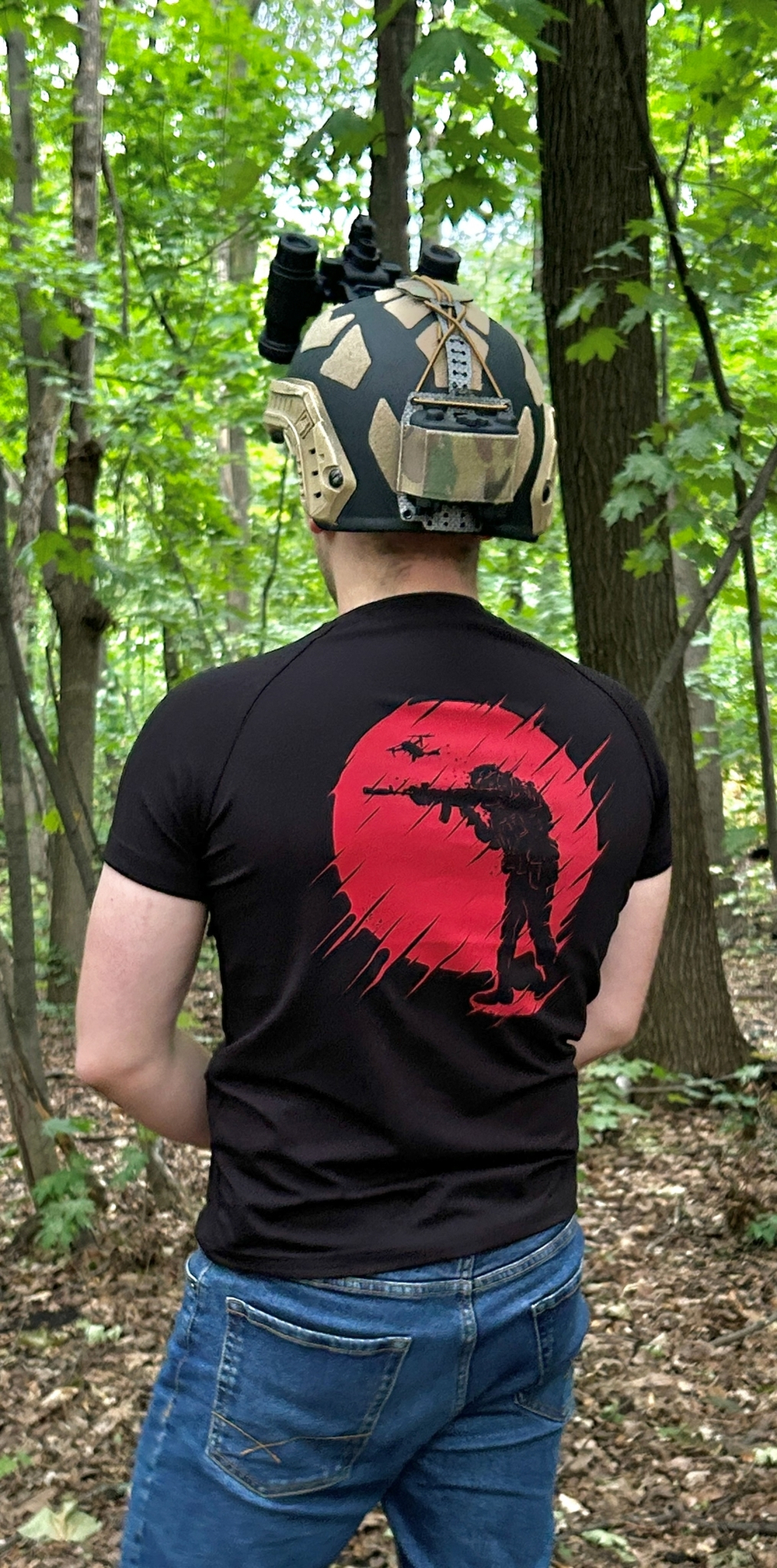 Футболка Скала ArmyProject черная